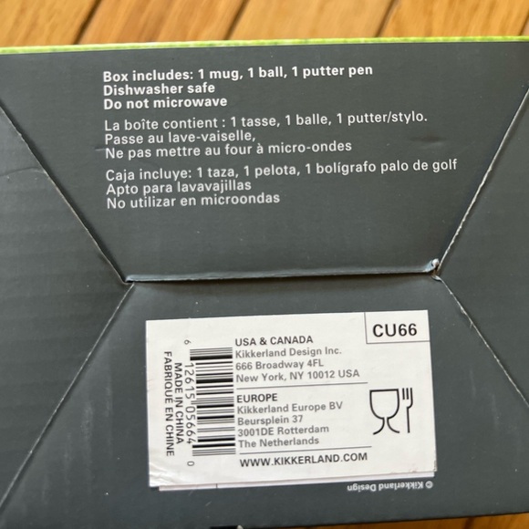 Putter Cup GOLF Novelty MUG and Golf Club PEN by Kikkerland NWB - Picture 8 of 8